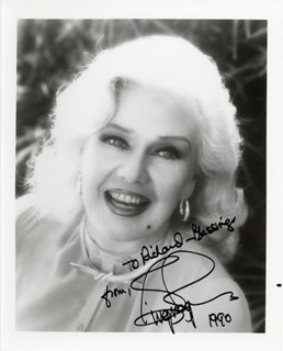 Ginger Rogers autograph