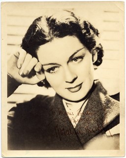 Rosalind Russell autograph
