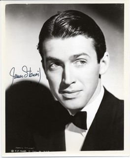 James Stewart autograph
