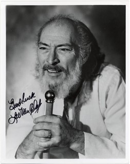 Lee Van Cleef autograph